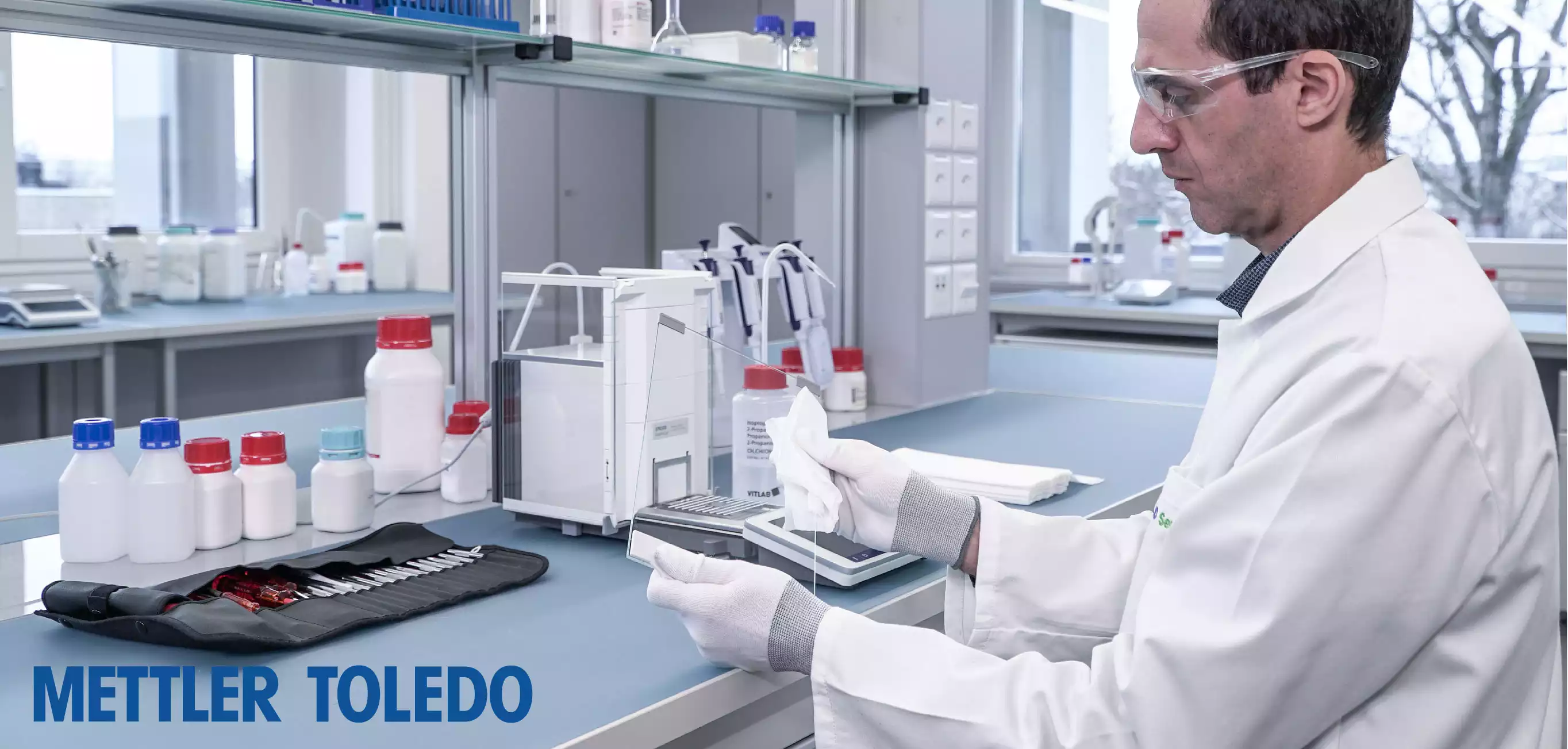 Laboratory Balance Cleaning by Mettler Toledo